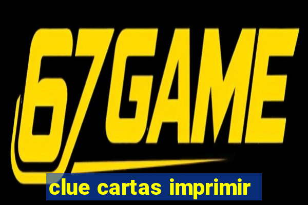 clue cartas imprimir